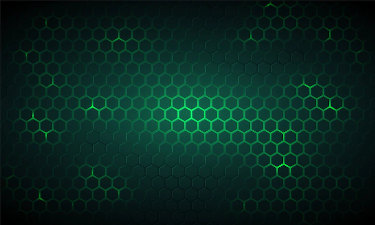 dark-green-technology-hexagonal-background_156943-364