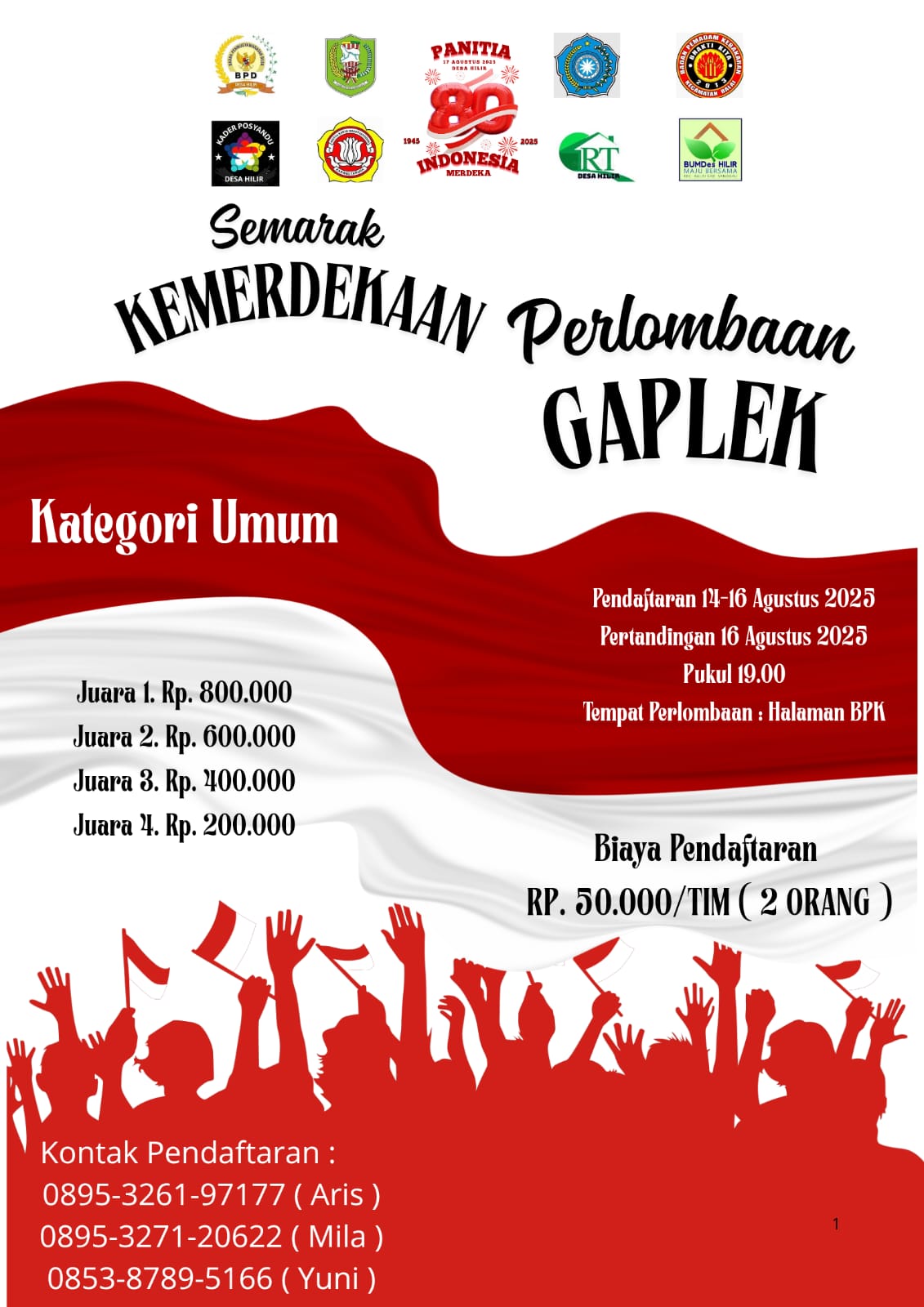 Desa Hilir 17 Agustus 2025 Gambar 3