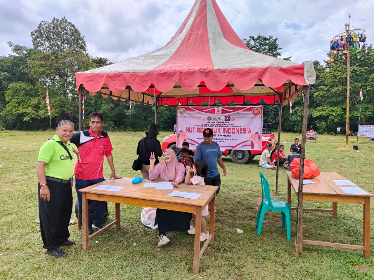 Desa Hilir 17 Agustus 2025 Gambar tenda