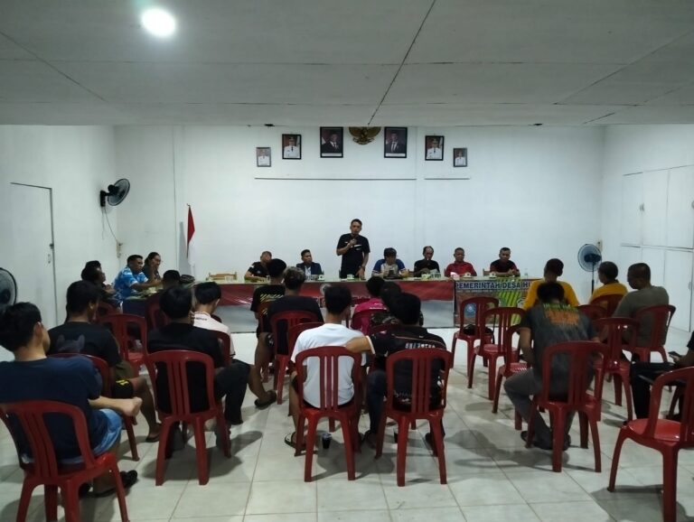 Musyawarah Pembentukan Panitia Mini Soccer Desa Hilir Cup 2026 Resmi Dibentuk
